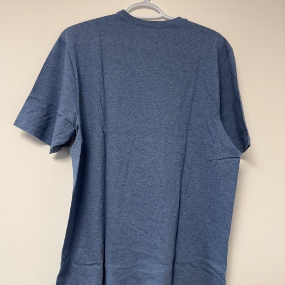 Denver Hayes Classic Fit 100% Cotton T-Shirt - Blue Heather - New with Tags! - Picture 2 of 5